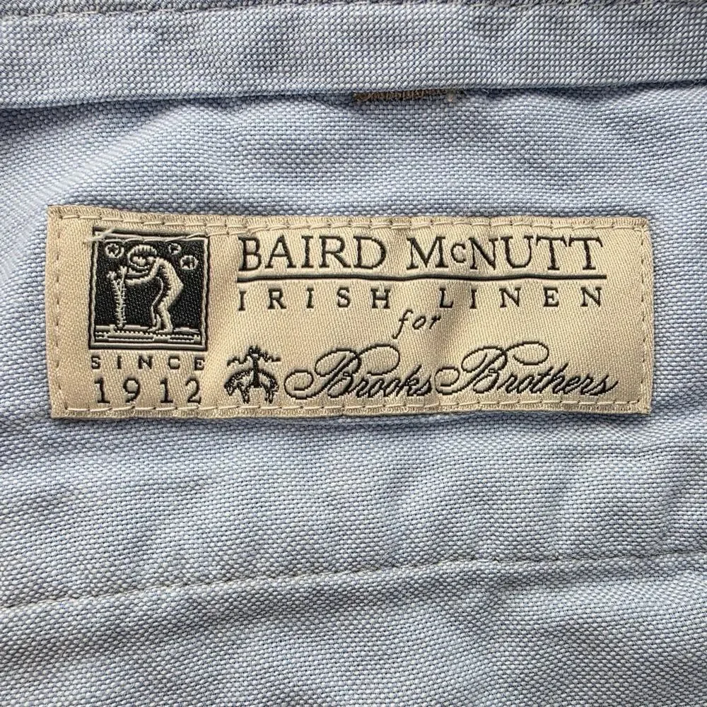 Baird McNutt Brothers Brothers Irish Linen Short Size 38